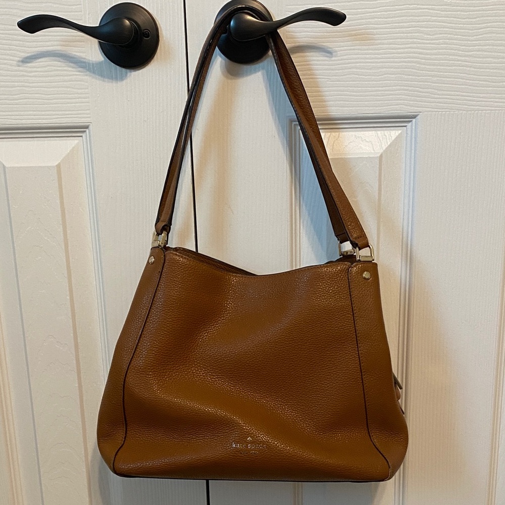 Kate Spade Tan Leather Shoulder Bag